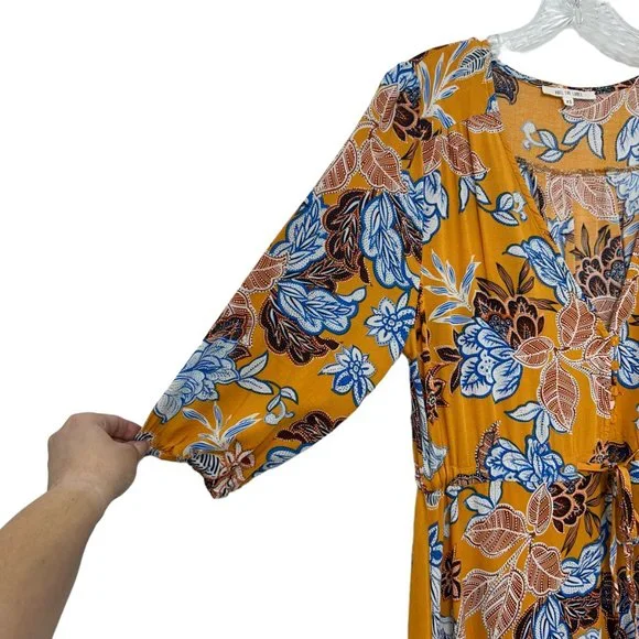 Abel the Label Mango Magic Boho Lagenlook women's maxi dress size XS - Picture 6 of 7